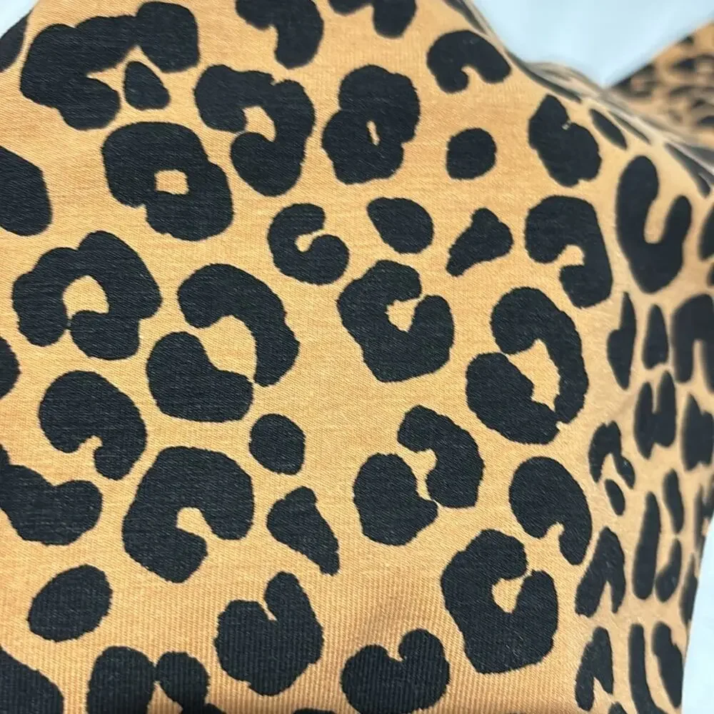 Harper Canyon 8 tan animal print legging cotton polyester spandex nwt perfect
